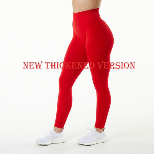 Load image into Gallery viewer, Leggings Woman Gym Sports Tights Big Red L
