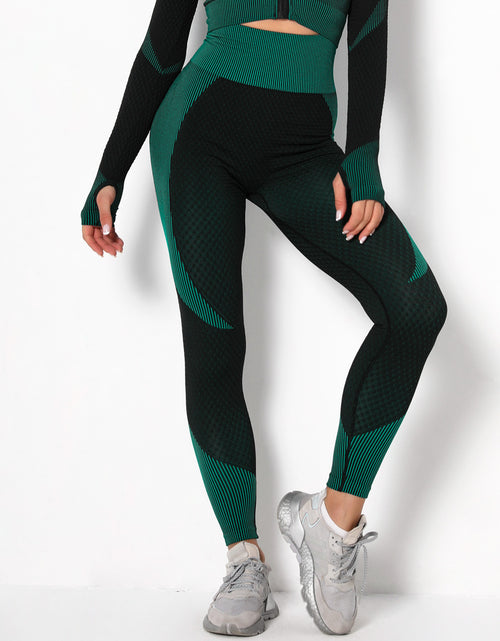 Load image into Gallery viewer, Fitness Fusion: Female Yoga Set - Elevate Your Workout with Stylish and Functional Gym Wear - Best Selling Product - Causal Crossing Training Pants Dark green
