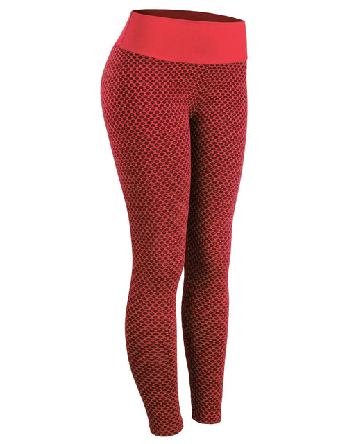 Load image into Gallery viewer, Essential Comfort: Seamless High Waist Leggings for Women - Plain Fitness Yoga Pants, Breathable and Stylish Gym Wear Red
