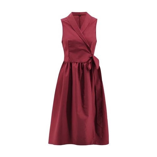 Load image into Gallery viewer, Effortless Elegance: Casual Sleeveless Belt Midi Dress for Chic Females
