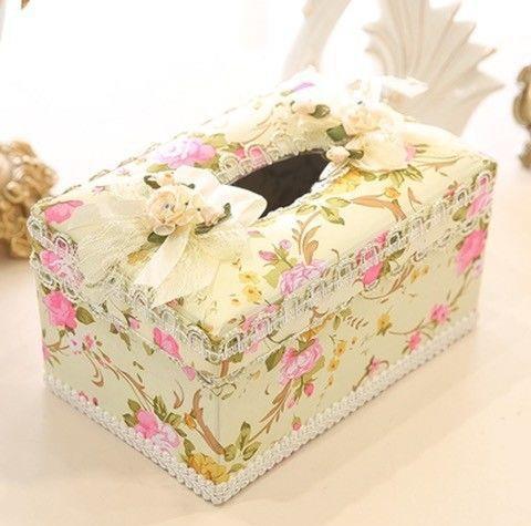 Load image into Gallery viewer, Jewelry Box, Earrings, Ring Storage Box, Tissue Box Pink Tissue box
