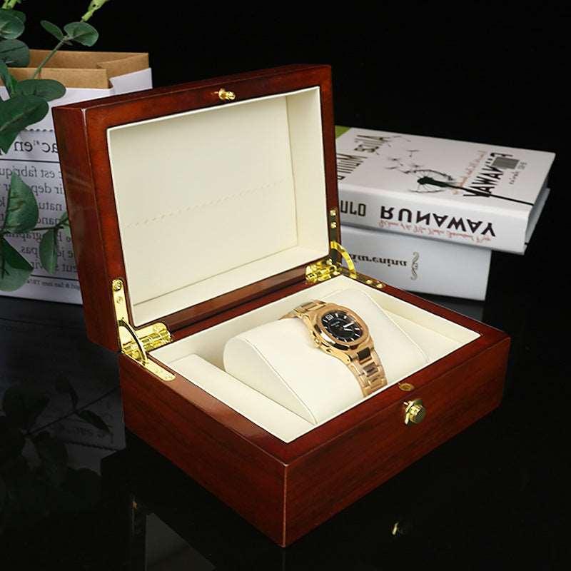 Watch Box Custom Jewelry Box Wooden Box Custom Packaging Box Brown