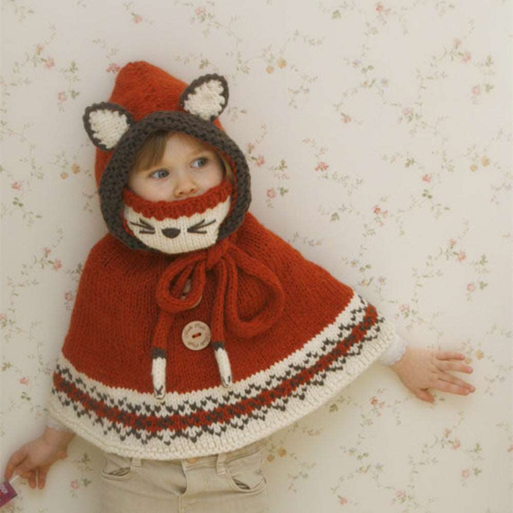 Warm woolen baby hat handmade knitted hat Shawl