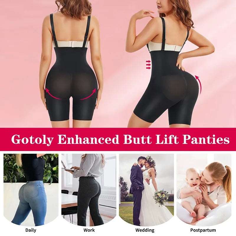 Women's Hip Lifting And Waist-slimming Girdle Belly Pants