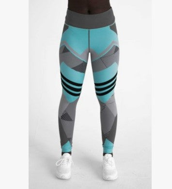 Load image into Gallery viewer, Sculpt &amp; Support: High Elastic Push-Up Fitness Leggings Sport &amp; Yoga Pants in Various Style &amp; Color Blue
