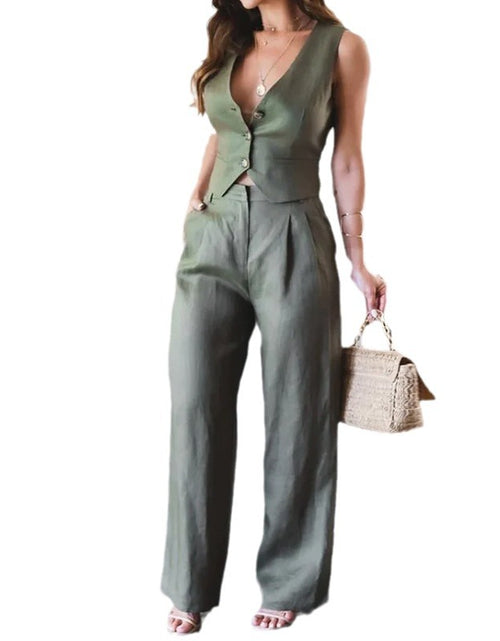 Load image into Gallery viewer, Elegant and stylish - Women&#39;s Suit Fashion Vest Top
