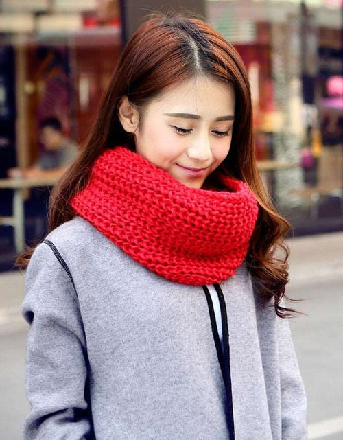 Load image into Gallery viewer, Men Scarf Women Knitted Scarf Girl Collar
