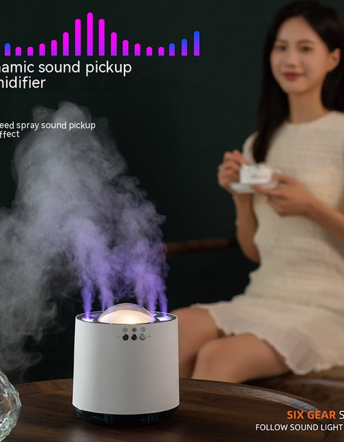 Load image into Gallery viewer, Desktop Heavy Fog Humidifier Office Home Porous Home Decor
