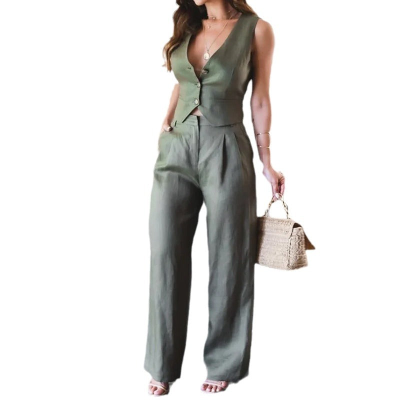 Elegant and stylish - Women's Suit Fashion Vest Top