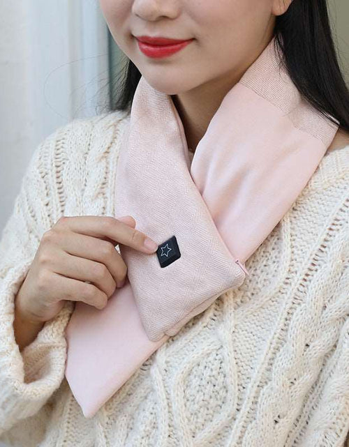 Load image into Gallery viewer, Scarf with USB heating function Warm &amp; magnetic therapy
