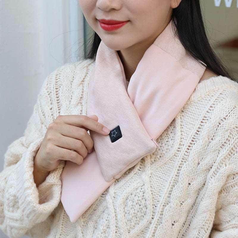 Scarf with USB heating function Warm & magnetic therapy