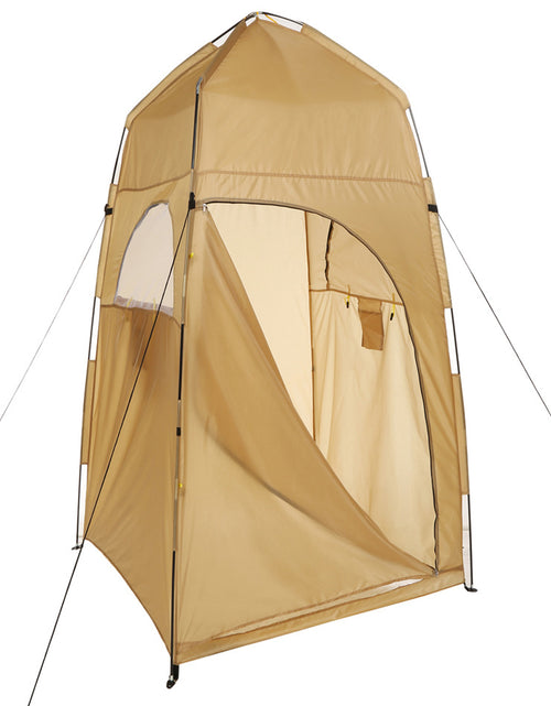 Load image into Gallery viewer, Outdoor Products Dressing Tent Shower Beach Tent Convenient Bathing Outdoor Tent Awning Yellow Individual
