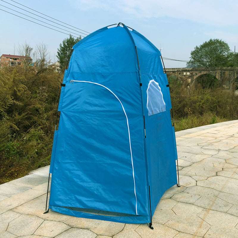 Outdoor Products Dressing Tent Shower Beach Tent Convenient Bathing Outdoor Tent Awning Blue Individual