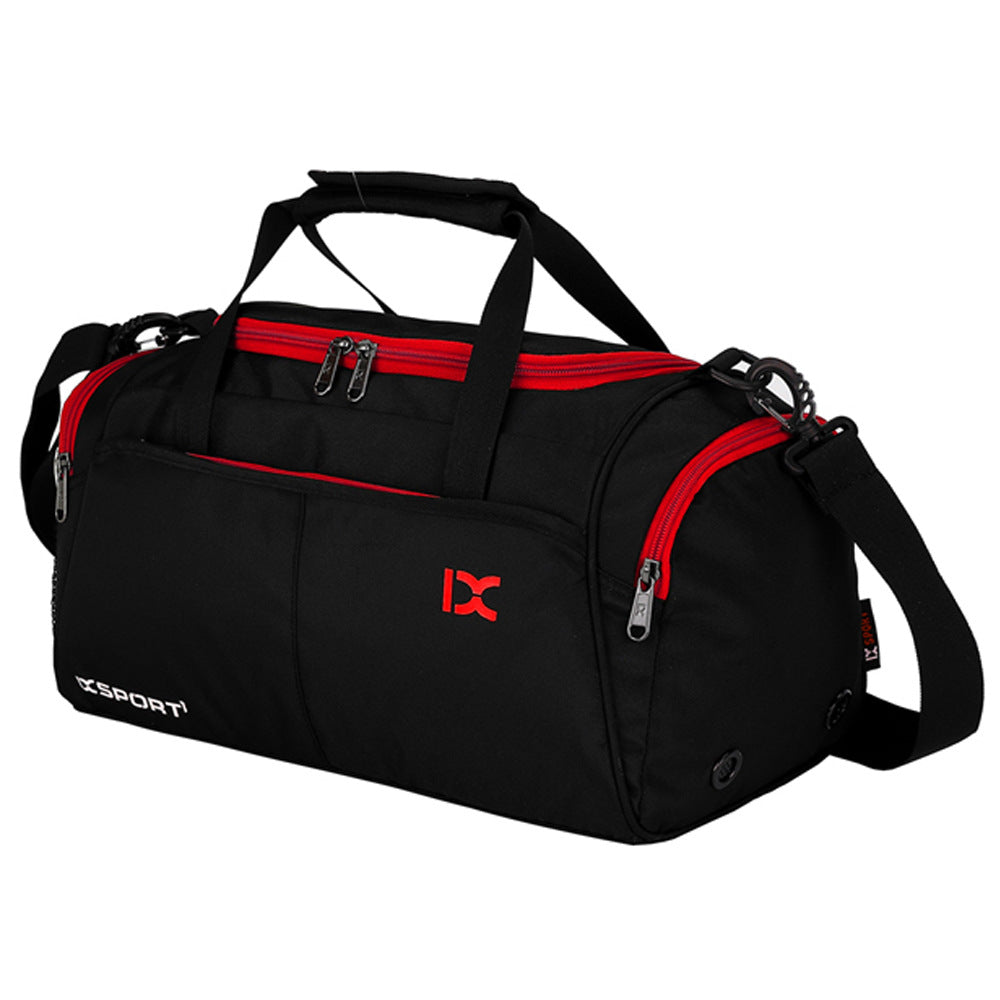 Fashion Portable Yoga Sports Bag Black And Red Combo