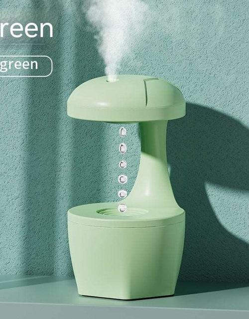 Load image into Gallery viewer, Suspended Anti-gravity Humidifier Mute Household Green USB
