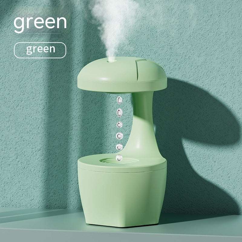 Suspended Anti-gravity Humidifier Mute Household Green USB