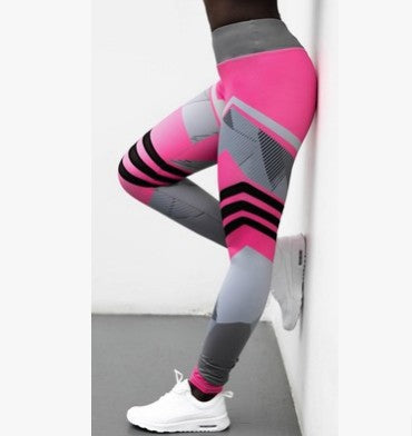 Load image into Gallery viewer, Sculpt &amp; Support: High Elastic Push-Up Fitness Leggings Sport &amp; Yoga Pants in Various Style &amp; Color Red
