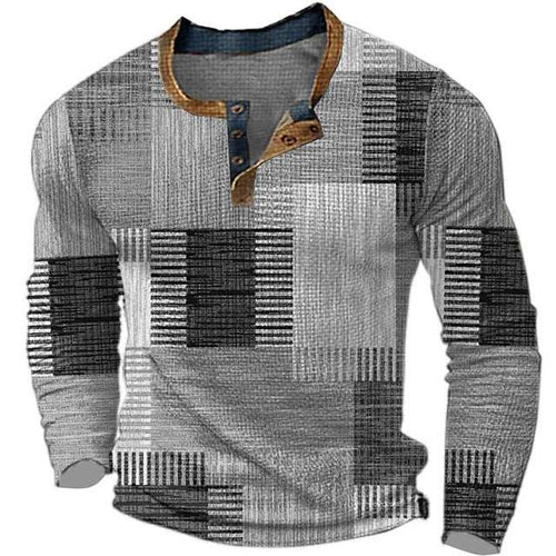 Load image into Gallery viewer, Men&#39;s Long Sleeve T-shirt Digital Printing Long Sleeve PCX31019101
