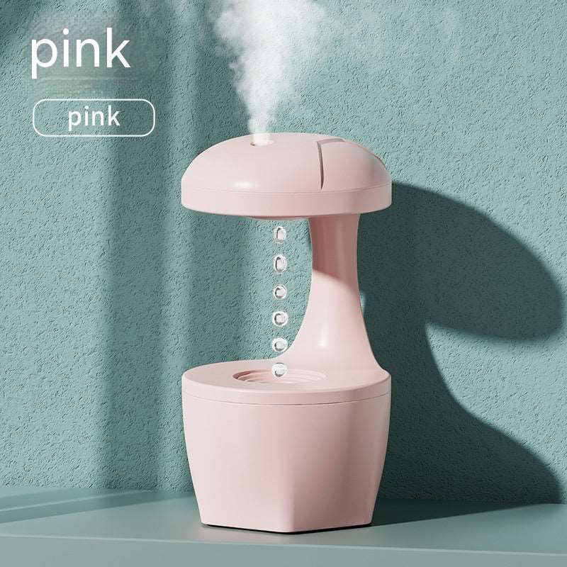 Suspended Anti-gravity Humidifier Mute Household Pink USB