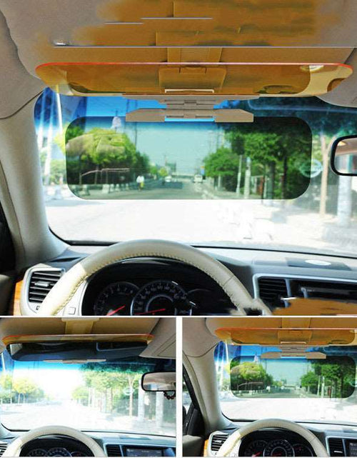 Load image into Gallery viewer, Car Anti-glare Lens Block UV Mirror Sun Visor
