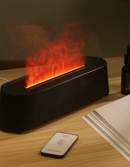 Load image into Gallery viewer, Colorful Flame Aroma Diffuser Automatic Home Use Desktop
