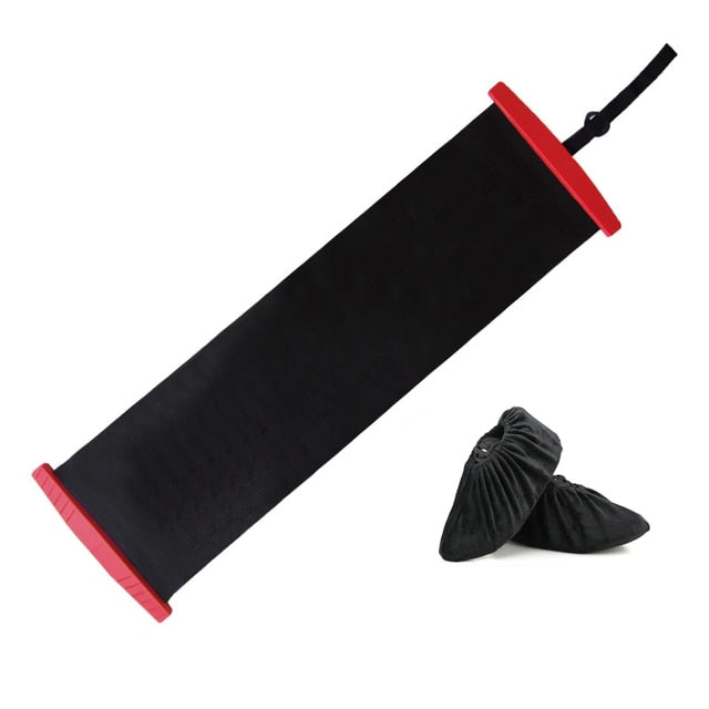 Yoga Sliding Mat Black 180X50cm