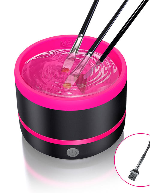 Load image into Gallery viewer, Electric Cosmetic Brush Cleaning Device Type-c Suit Beauty Tools Convenient Efficient Brush Cleaning Pink Typec
