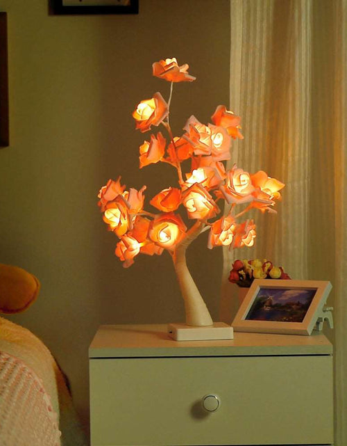 Load image into Gallery viewer, Led imitation rose night light
