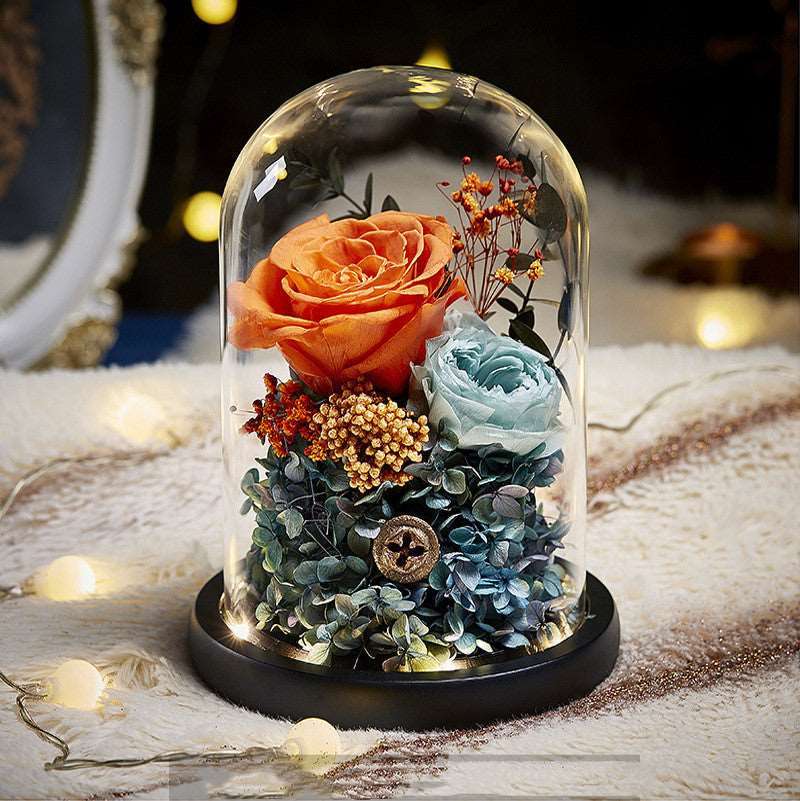 Rose Bouquet Christmas Ornaments For Lovers D