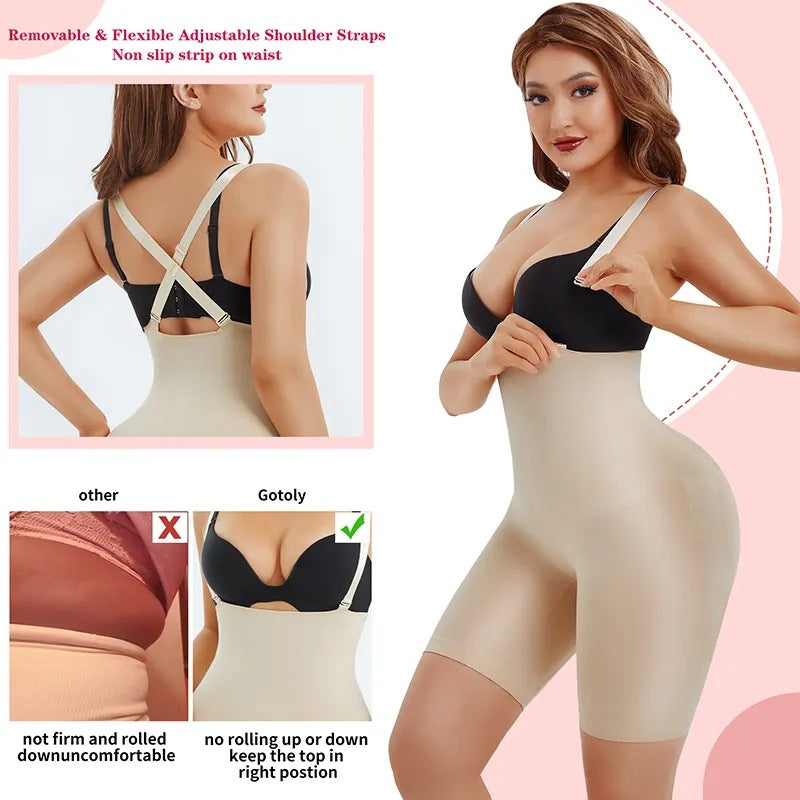 Women's Hip Lifting And Waist-slimming Girdle Belly Pants