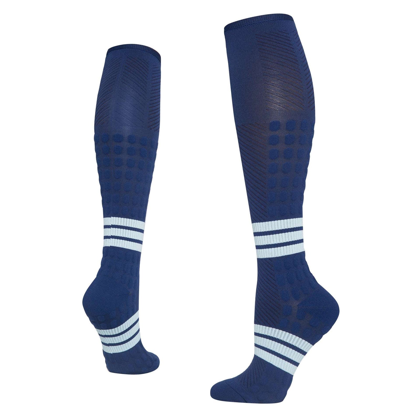 Compression Stockings Exercise Muscle Energy Compression Socks Female Peace Blue