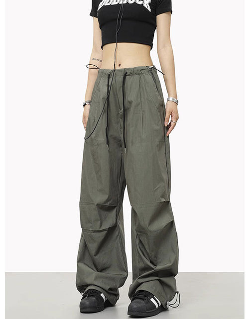 Load image into Gallery viewer, Loosely Comfortable: Drawstring Elastic Waist Casual Charging Sports Trousers - Stay Comfortable and Active All Day Long
