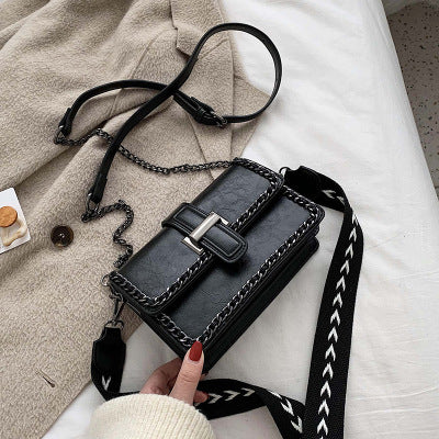 Fashion Chain Shoulder Bag Broadband Black