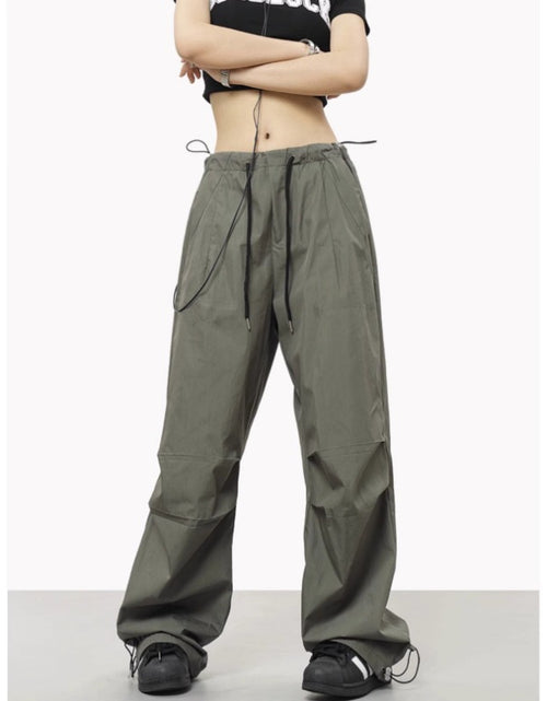 Load image into Gallery viewer, Loosely Comfortable: Drawstring Elastic Waist Casual Charging Sports Trousers - Stay Comfortable and Active All Day Long
