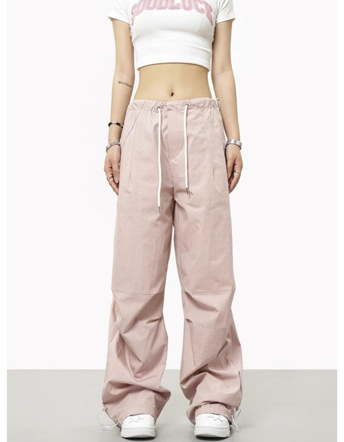 Load image into Gallery viewer, Loosely Comfortable: Drawstring Elastic Waist Casual Charging Sports Trousers - Stay Comfortable and Active All Day Long
