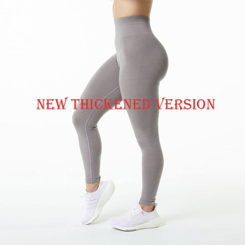 Load image into Gallery viewer, Leggings Woman Gym Sports Tights Light Gray L
