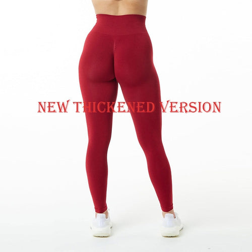 Load image into Gallery viewer, Leggings Woman Gym Sports Tights Red XL
