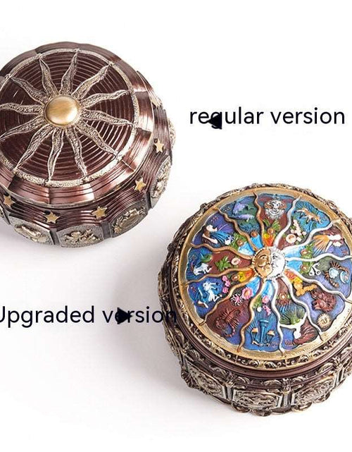 Load image into Gallery viewer, Retro Rotating Luminous Constellation Music Box Birthday Gift For Girls
