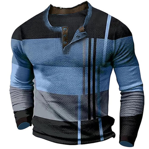 Load image into Gallery viewer, Men&#39;s Long Sleeve T-shirt Digital Printing Long Sleeve PCX31019110
