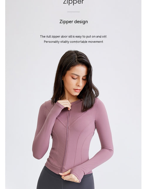 Load image into Gallery viewer, Women&#39;s Slimming And Tight Stretch Quick-drying Yoga Clothes Top
