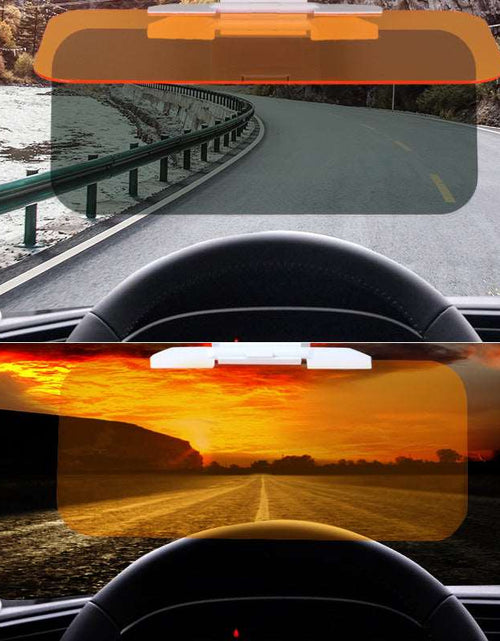 Load image into Gallery viewer, Car Anti-glare Lens Block UV Mirror Sun Visor
