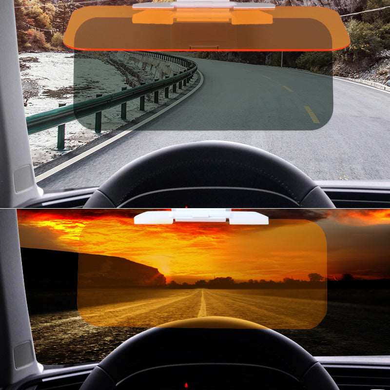 Car Anti-glare Lens Block UV Mirror Sun Visor