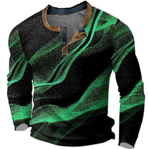 Load image into Gallery viewer, Men&#39;s Long Sleeve T-shirt Digital Printing Long Sleeve
